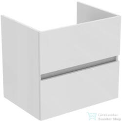 Ideal Standard EUROVIT+ 60x44 cm-es 2 fiókos szekrény mosdó nélkül, Fényes fehér R0259WG (R0259WG)