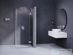RAVAK SMARTLINE SMSD2+SMPS 90x80 cm-es nyílóajtós, jobbos zuhanykabin fix oldalfallal, króm/transparent 0SP7BA00Z1SET90SMPS80 (0SP7BA00Z1SET90SMPS80)
