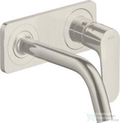 Hansgrohe AXOR Citterio M falsík alatti mosdó csaptelep 16, 7 cm-es kifolyóval, rozsdamentes acél hatású 34112800 (34112800)