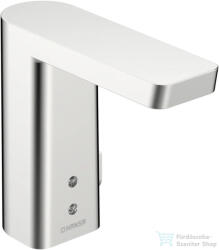 Hansa Hansastela Eco+ elektromos mosdócsaptelep kézi hőfokszabályozóval, akkumulátoros, króm 571622790004 (571622790004)