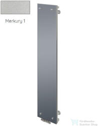 Radeco CLEO 1 1650x340 design radiátor tükörrel, MERKURY 1 (metál ezüst) színben (Radeco_CLEO_1_MERKURY1)