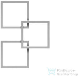 Radeco LOCO 3 970x685 design radiátor, MERKURY1 (metál ezüst) színben, jobbos (Radeco_LOCO_3_J_MERKURY1)