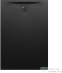Laufen Pro 130x90 cm-es lapos szögletes zuhanytálca, Fekete H2159580800001 (H2159580800001)