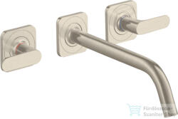 Hansgrohe AXOR Citterio M falsík alatti mosdó csaptelep 22, 6 cm-es kifolyóval, szálcsiszolt nikkel 34315820 (34315820)