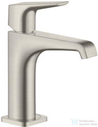 Hansgrohe AXOR CITTERIO E mosdó csaptelep nem zárható leeresztővel, rozsdamentes acél hatású 36111800 (36111800)