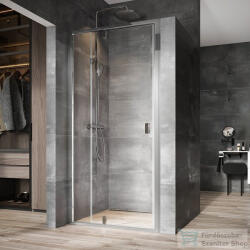 RAVAK NEXTY NDOP2-100 100x195 cm-es nyíló zuhanyajtó, Króm/Transparent 03OA0C00Z1 (03OA0C00Z1)