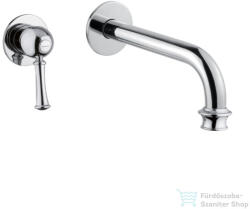 Bugnatese DENVER falsík alatti mosdó csaptelep 22 cm-es kifolyóval, leeresztő nélkül, króm 6446CR (6446CR)