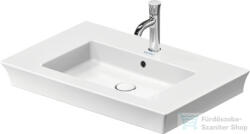 Duravit WHITE TULIP 750x490 mm-es bútorral aláépíthető mosdó Wondergliss bevonattal, 23637500001 (23637500001)