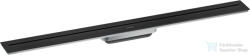 Hansgrohe AXOR DRAIN falhoz illeszthető 90 cm-es zuhanyfolyóka alaptest nélkül, matt fekete 42527670 (42527670)