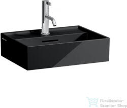 Laufen Kartell 45x34 cm-es csiszolt aljú mosdó, fényes fekete H8183300201041 (H8183300201041)