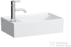Laufen Kartell By Laufen 46x28 cm-es kézmosó, bal oldali csaplyukkal, speciális rejtett lefolyóval, LCC Active bevonattal, H815335A001111 (H815335A001111)