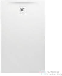 Laufen Pro 130x80 Marbond kompozit zuhanytálca, lefolyó a rövid oldalon, fehér H2159550000001 (H2159550000001)
