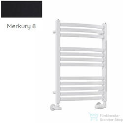 Radeco ENZO AK2-600/EL 715x630 törölközőszárítós radiátor, MERKURY 8 (selyemfényű fekete) színben (Radeco_ENZO_AK2_600_EL_MERKURY8)