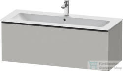 Duravit ME BY STARCK bútorral aláépíthető 123x49 cm-es mosdó Wondergliss bevonattal, bútor nélkül, White Satin matt, 23611232001 (23611232001)