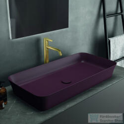 Ideal Standard IPALYSS 80x40 cm-es pultra ültethető mosdó nem zárható leeresztővel, pomegranate E1391V6 (E1391V6)