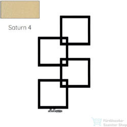 Radeco LOCO 4 MINI 915x500 design radiátor, SATURN 4 (metál bézs) színben, jobbos (Radeco_LOCO_4_MINI_J_SATURN4)