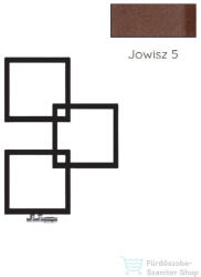 Radeco LOCO 3 MINI 707x500 design radiátor, JOWISZ 5 (matt barna) színben, jobbos (Radeco_LOCO_3_MINI_J_JOWISZ5)