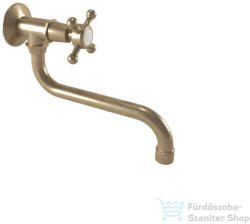 Bugnatese LADY hidegvizes fali mosdó csaptelep leeresztő nélkül, Bronz 974BR (974BR)