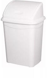 PLANET Szemeteskuka billenő fedéllel műanyag 26 literes fehér UP120-001 (45981)