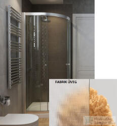 Radaway Projecta A 80x80 íves zuhanykabin, króm/fabrik (34210-01-06M)