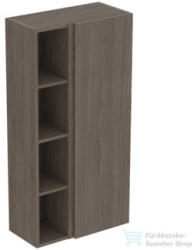 Ideal Standard FINESSE 60x30x120 cm-es 1 ajtós oldalsó szekrény, Dark elm E3443UR (E3443UR)