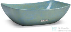 S.V.I.S. Design mosdó 50 cm VIRGO BASIC - GRANITE, kék és zöld, félmatt lakk UBX. VIRGO. BC. 050.000. GR. 03.2 (UBX_VIRGO_BC_050_000_GR_03_2)