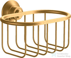 Hansgrohe AXOR MONTREUX fali szappantartótartó kosár, szálcsiszolt arany hatású 42065250 (42065250)