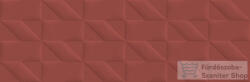 Marazzi Outfit Red Struttura Tetris 3D 25x76 cm-es fali csempe M12C (M12C)
