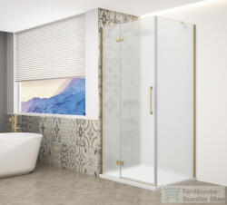 SAPHO GELCO TRINITY GOLD MATT szögletes zuhanykabin, 900x800mm, matt üveg, balos (GT5680-90ML-G) (GT5680-90ML-G)