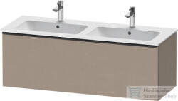 Duravit D-NEO 1280x462 mm-es 1 fiókos alsószekrény 233613 mosdóhoz, Linen Decor DE426507575 (DE426507575)