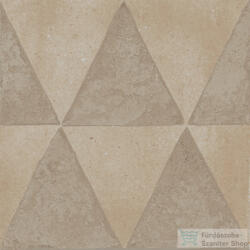 Marazzi Artcraft Sabbia Decoro Triangoli 20x20 cm-es padlólap/csempe, MH0U (MH0U)