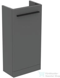 Ideal Standard I. Life S 35, 4x20, 2 cm-es 1 ajtós álló szekrény mosdó és fogantyú nélkül, Quartz grey matt T5303NG (T5303NG)