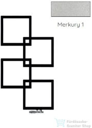 Radeco LOCO 4 MINI 915x500 design radiátor, Merkury 1 (metál ezüst) színben, balos (Radeco_LOCO_4_MINI_B_Merkury1)