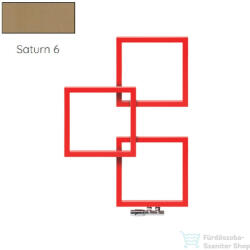 Radeco LOCO 3 970x685 design radiátor, SATURN 6 (matt homok) színben, balos (Radeco_LOCO_3_B_SATURN6)