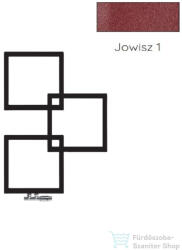 Radeco LOCO 3 MINI 707x500 design radiátor, JOWISZ 1 (matt bordó) színben, jobbos (Radeco_LOCO_3_MINI_J_JOWISZ1)