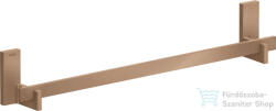 Hansgrohe AXOR UNIVERSAL RECTANGULAR 64 cm-es törölközőtartó, szálcsiszolt vörös arany hatású 42661310 (42661310)