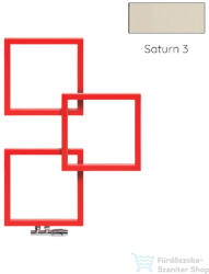 Radeco LOCO 3 970x685 design radiátor, SATURN 3 (matt bézs) színben, jobbos (Radeco_LOCO_3_J_SATURN3)