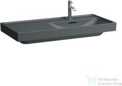Laufen MEDA 100x46 cm-es fali mosdó bal oldali polccal, matt graphite H8171177581041 (H8171177581041)