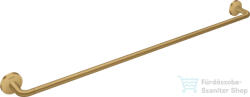 Hansgrohe AXOR UNIVERSAL CIRCULAR 85, 5 cm-es törölközőtartó, szálcsiszolt arany hatású 42880250 (42880250)