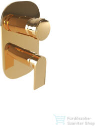 Bugnatese SIMPLE falsík alatti kád/zuhany csaptelep, PVD arany 6692PO (6692PO)