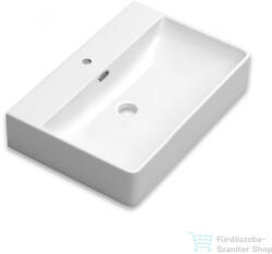 Coycama Nove 80x42 cm-es pultra ültethető mosdó 1 csaplyukkal, fehér 53001097 (53001097)