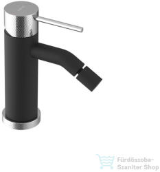 SAPHO ULTRASAN álló bidécsaptelep, matt fekete/króm UT003VBC (UT003VBC)