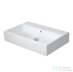 Duravit VERO AIR 70x47 cm-es csiszolt mosdó csaplyuk nélkül, Wondergliss bevonattal, 23507000281 (23507000281)