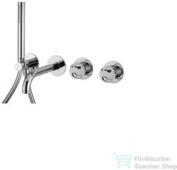 Bugnatese MILLENOVECINQUANTA falsík alatti kád/zuhany csaptelep kézizuhannyal, króm 4601CR (4601CR)