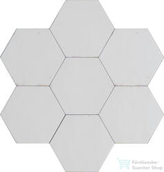 Marazzi Lume Esagona White Lux 21x18, 2 cm-es padlólap és fali csempe MFFE (MFFE)