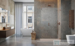 Radaway Essenza Pro 130 walk-in zuhanyfal, szálcsiszolt réz (10103130-93-01) (10103130-93-01)