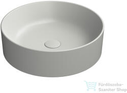 SAPHO GSI KUBE X kerámiamosdó, átm. : 45cm, matt cement (942717) (942717) - furdoszoba-szaniter