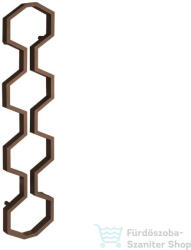 Radeco CARMEL 1800x400 design radiátor, JOWISZ 5 (matt barna) színben (Radeco_CARMEL_JOWISZ5)