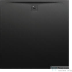 Laufen Pro 150x150 cm-es zuhanytálca Marbond kompozit anyagból, Fekete H2139530800001 (H2139530800001)