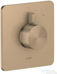 Hansgrohe AXOR CITTERIO C falsík alatti kád/zuhany csaptelep alaptest nélkül, szálcsiszolt bronz 49651140 (49651140)